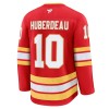 Calgary Flames tröja Fanatics Premium Jonathan Huberdeau 2024-25 Röd Hemma - NHL Tröjor Herr